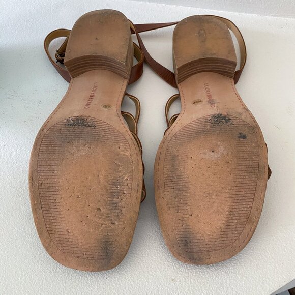 Lucky Brand - Fiorella Strappy Block Heel Sandals - Picture 8 of 12